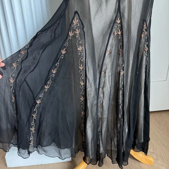 Caché Flapper Vintage Beaded Gown - Picture 6 of 8